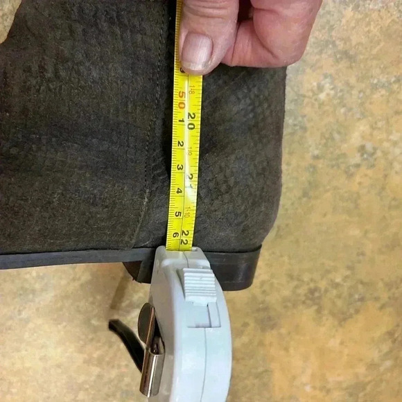 Seychelles Anthropologie Brown Victory Croc Over Knee Boots - Picture 14 of 15